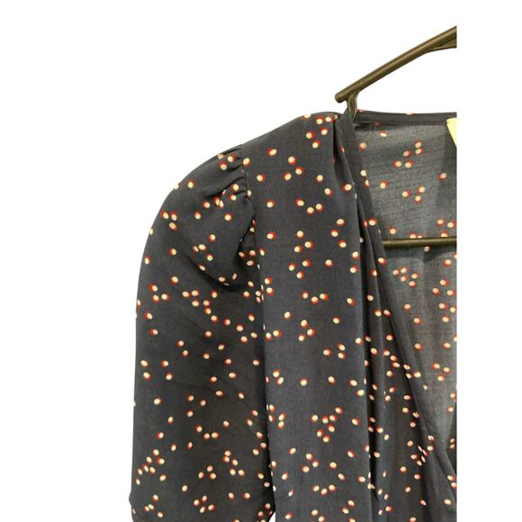 Rouje Womens Gabin Midi Dress Size 6 36 James Bond No Time to Die Old Money Fall - Picture 11 of 13